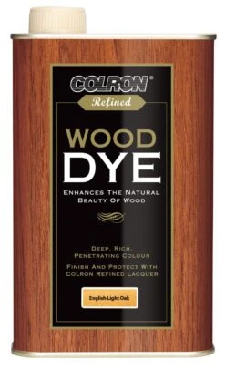 Colron Refined English Light Oak Matt Wood Dye, 0.5L