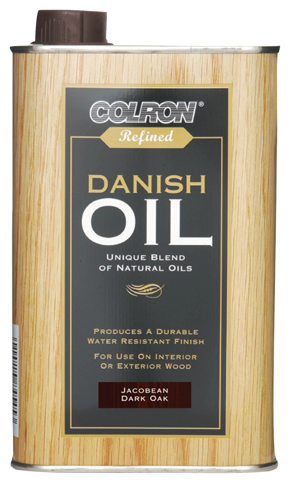 Colron Refined Jacobean Dark Oak Danish Wood Oil, 500ml