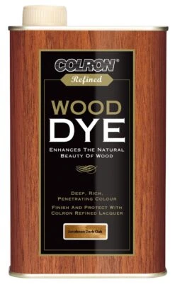 Colron Refined Jacobean Dark Oak Satin Wood Dye, 0.5L