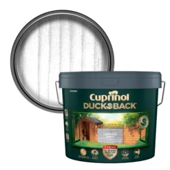 Cuprinol Ducksback Herring Grey Matt Arbours, Fencing, Gates, Sheds & Summerhouses Treatment, 9L
