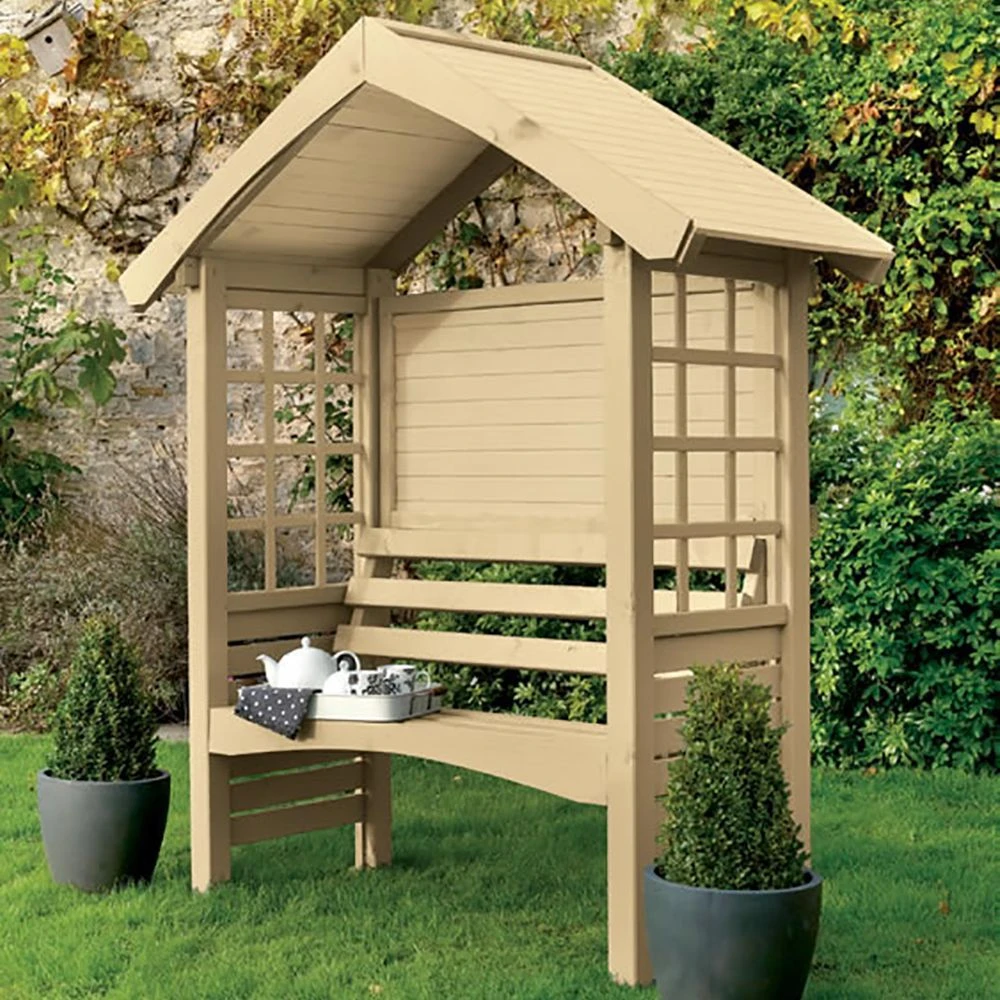 Cuprinol Garden Shades Country Cream Matt Multi-surface Exterior Wood Paint, 1L - Image 3