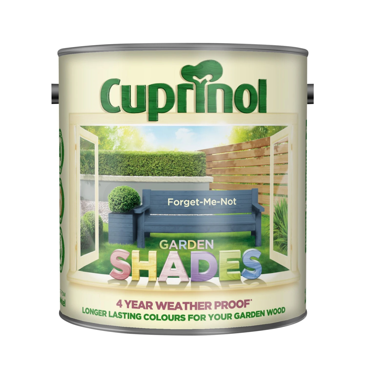 Cuprinol Garden Shades Forget Me Not Matt Exterior Wood Paint, 5L - Image 2