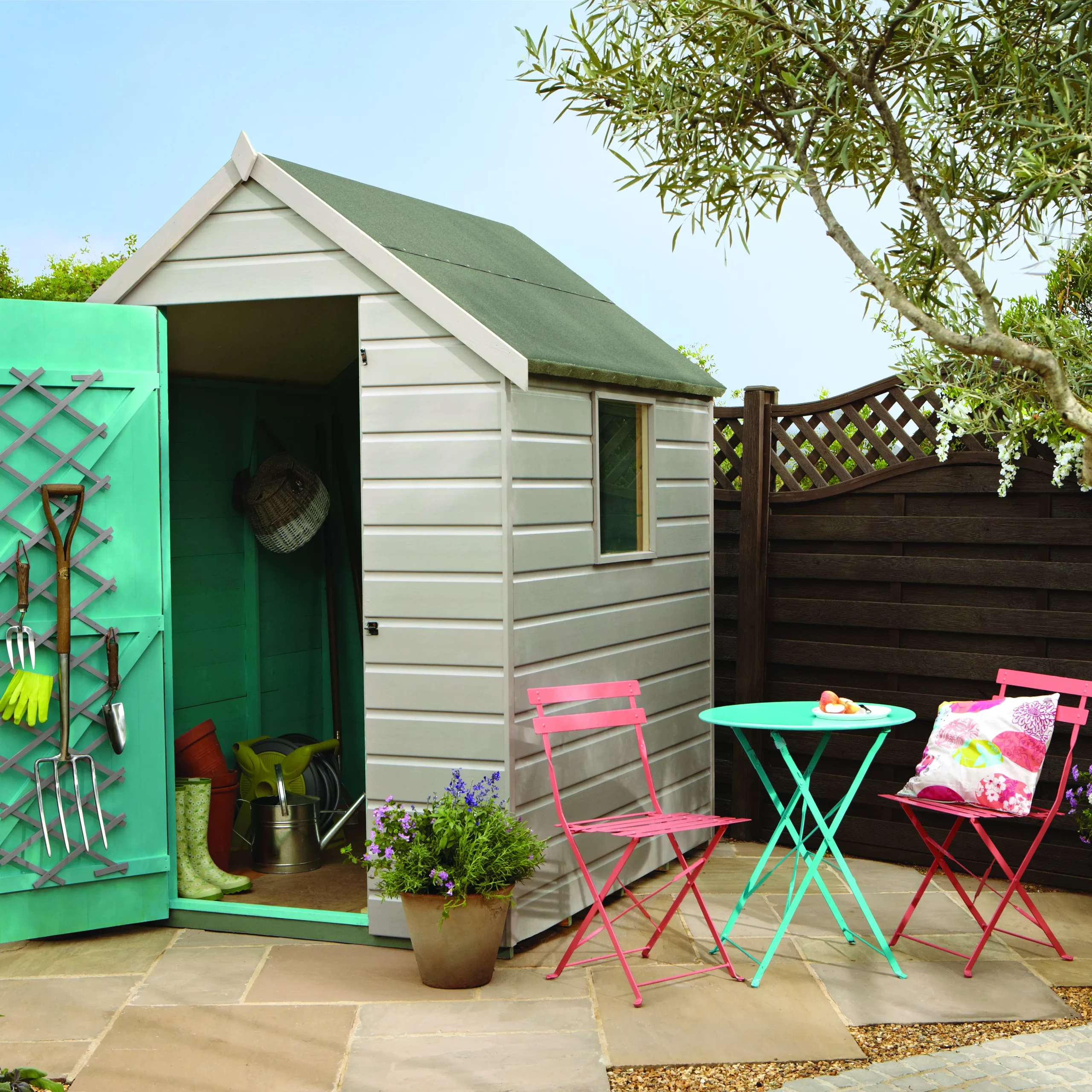 Cuprinol Garden Shades Natural Stone Matt Multi-surface Exterior Wood Paint, 5L - Image 4