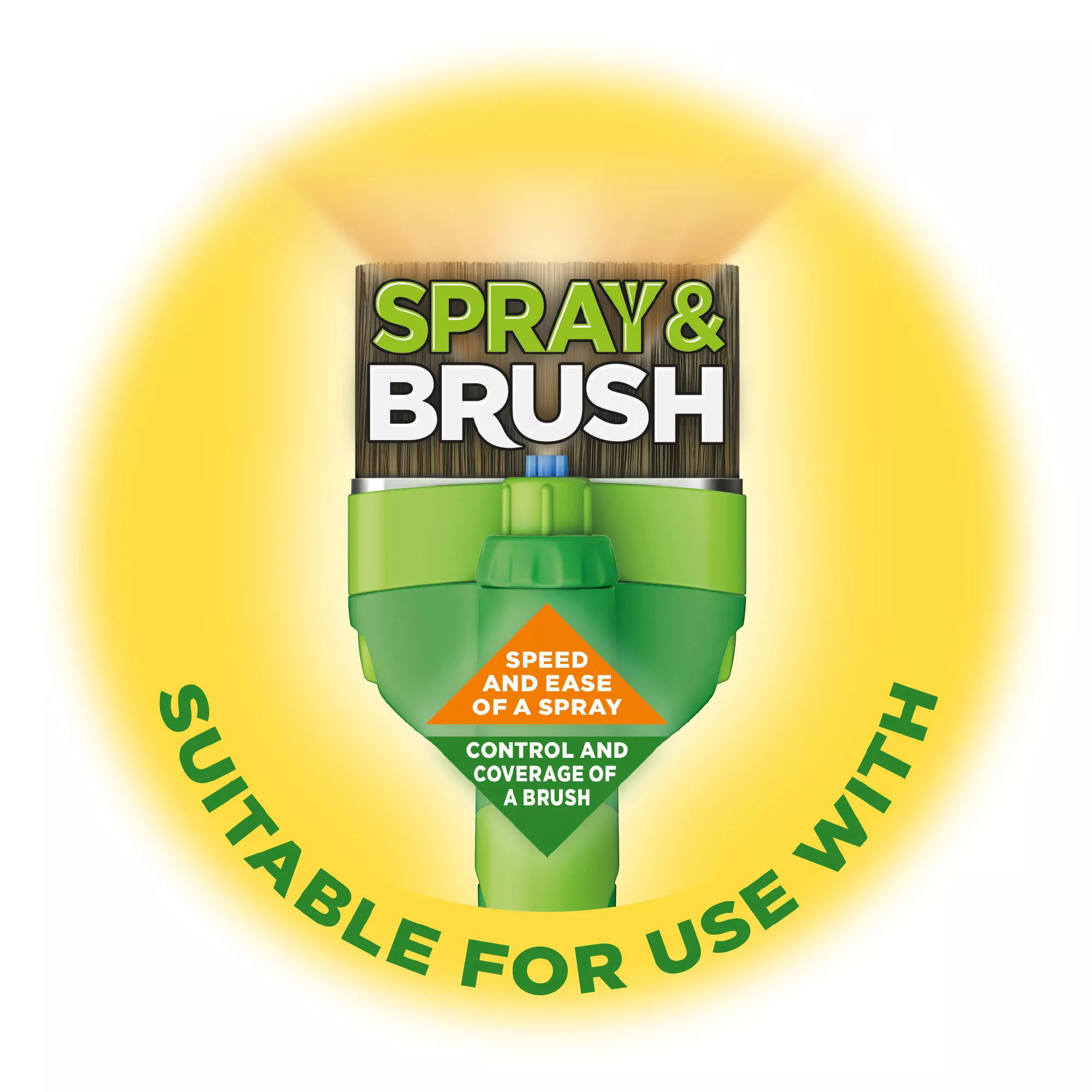 Cuprinol One Coat Sprayable Autumn Gold Matt Fence & Shed Treatment, 5L - Image 2