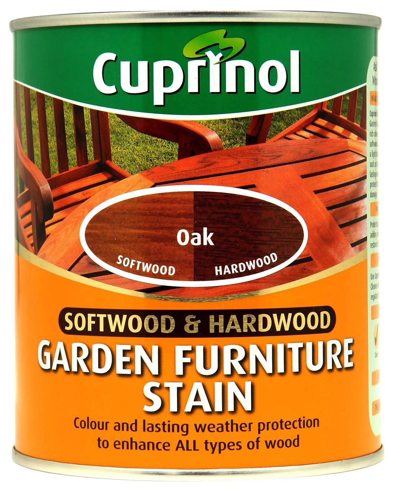 Cuprinol Softwood & Hardwood Oak Furniture Wood Stain, 750ml - Image 2