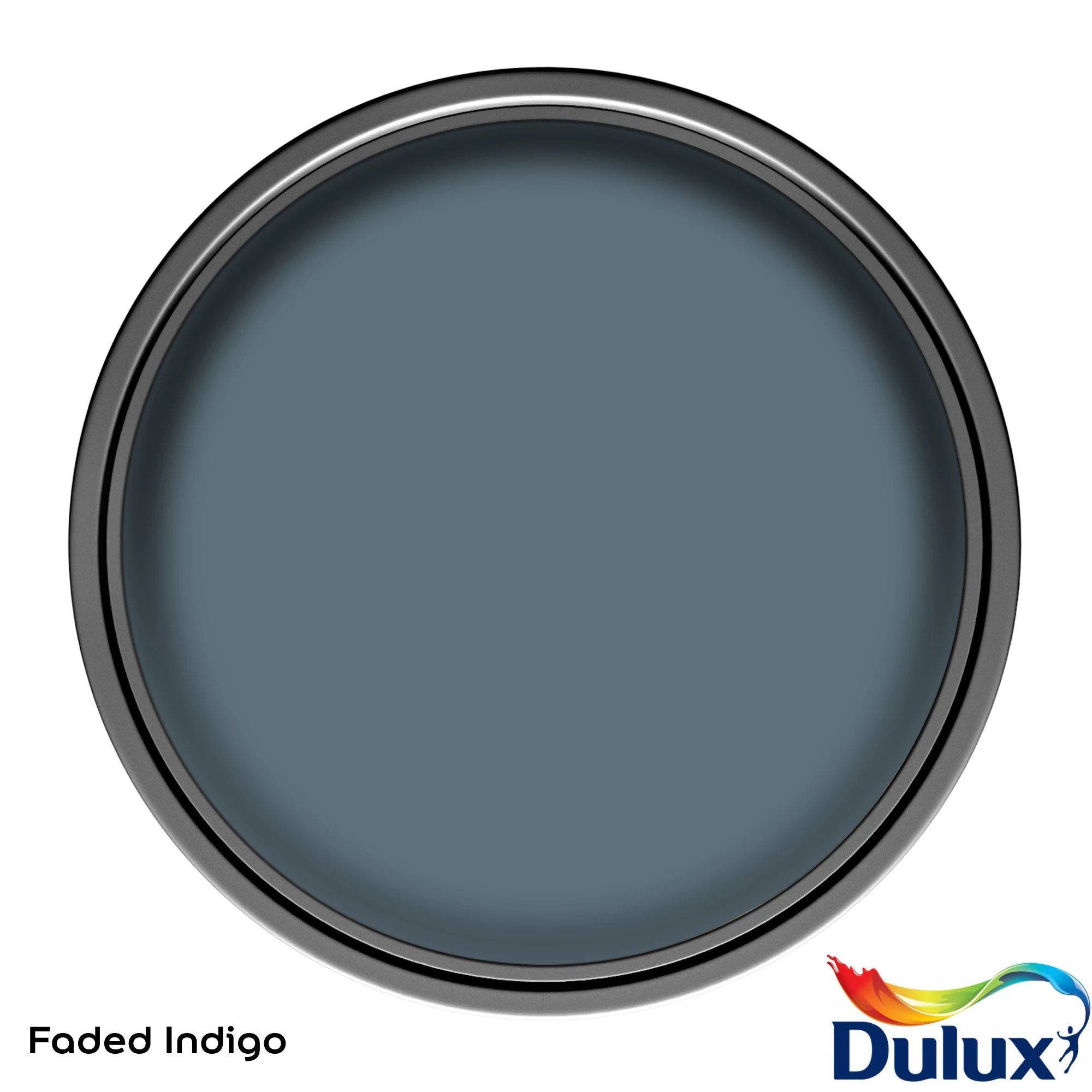 Dulux Easycare Kitchen Faded Indigo Matt Wall Paint, 2.5L - Image 3
