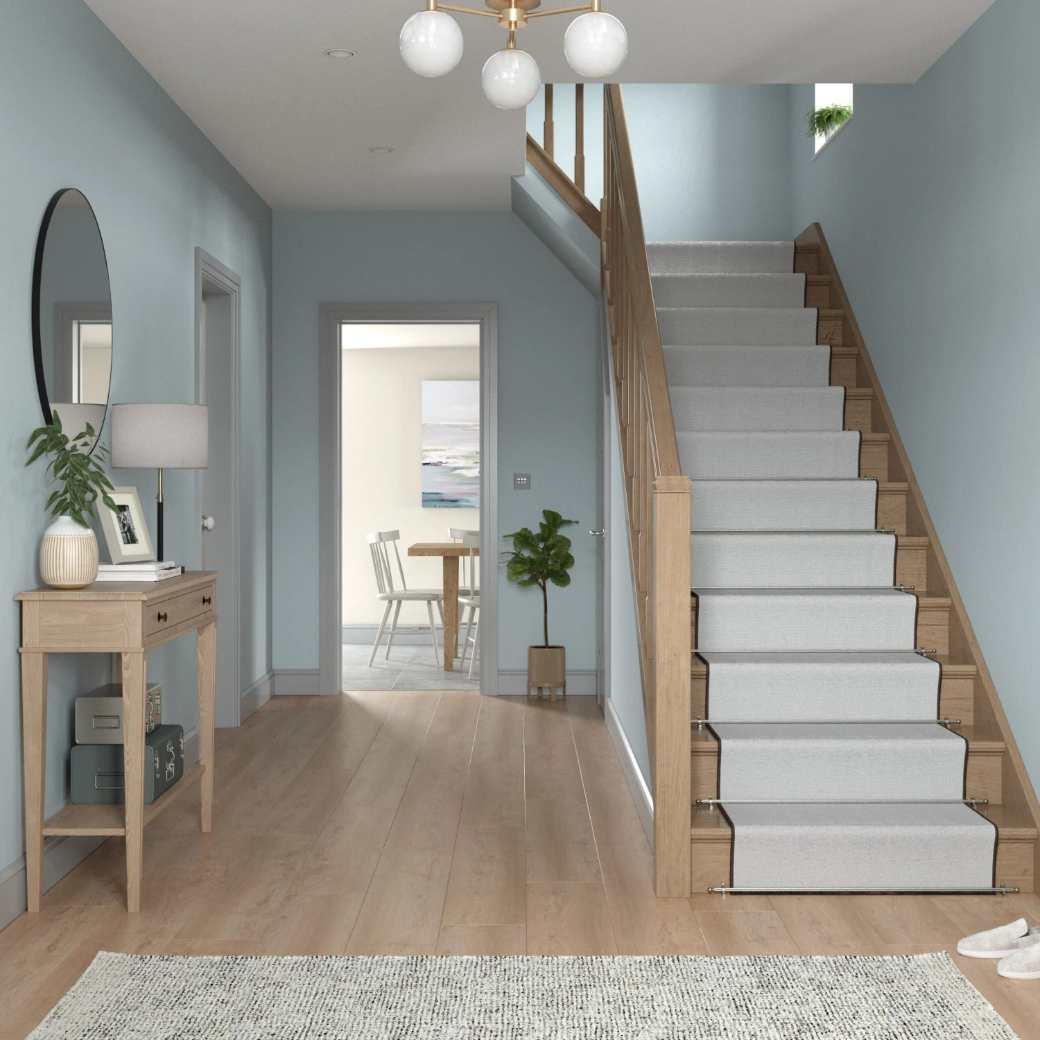 Dulux Easycare Washable & Tough Coastal Grey Matt Wall Paint, 2.5L - Image 4