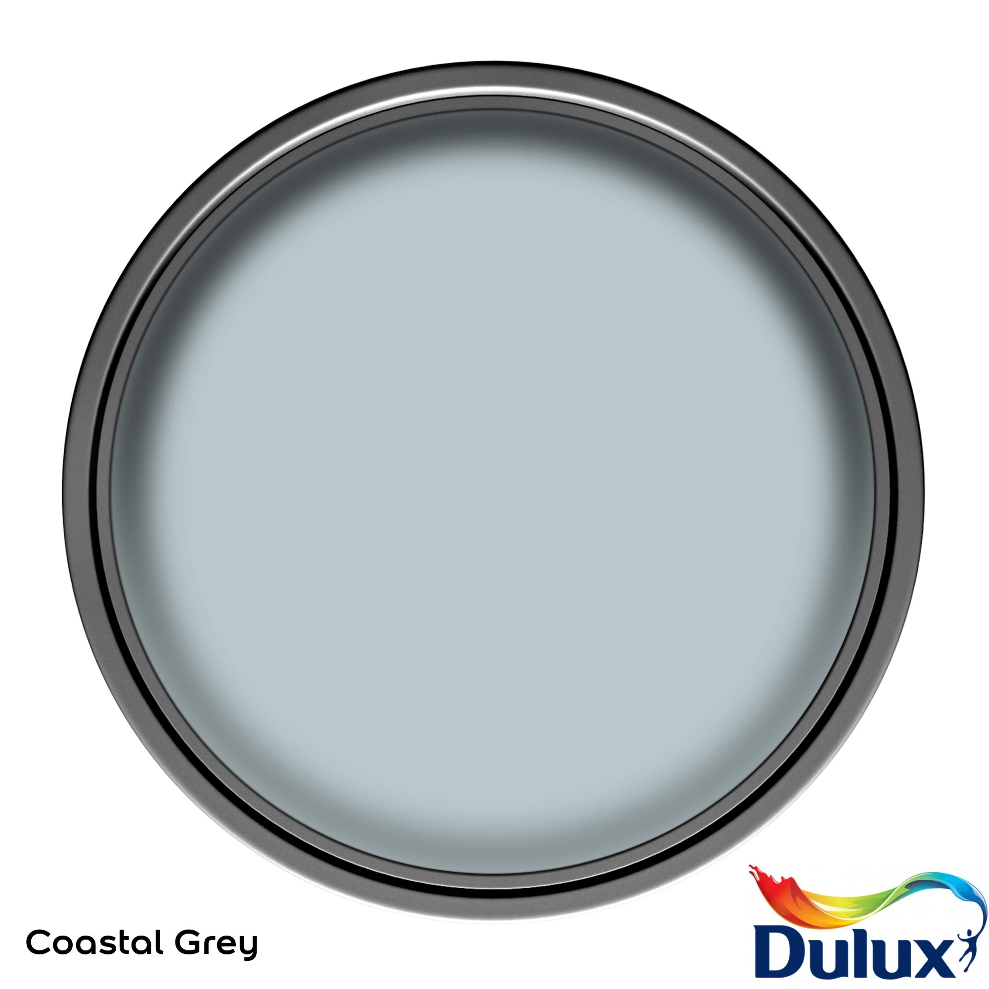 Dulux Easycare Washable & Tough Coastal Grey Matt Wall Paint, 2.5L - Image 3