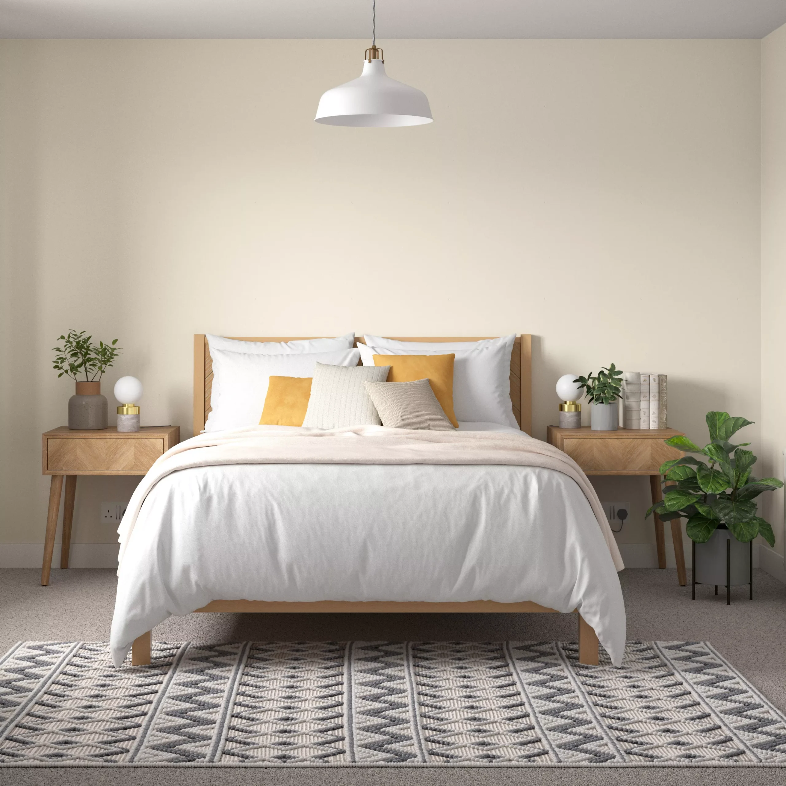 Dulux Walls & Ceilings Natural Calico Silk Emulsion Paint, 5L - Image 5