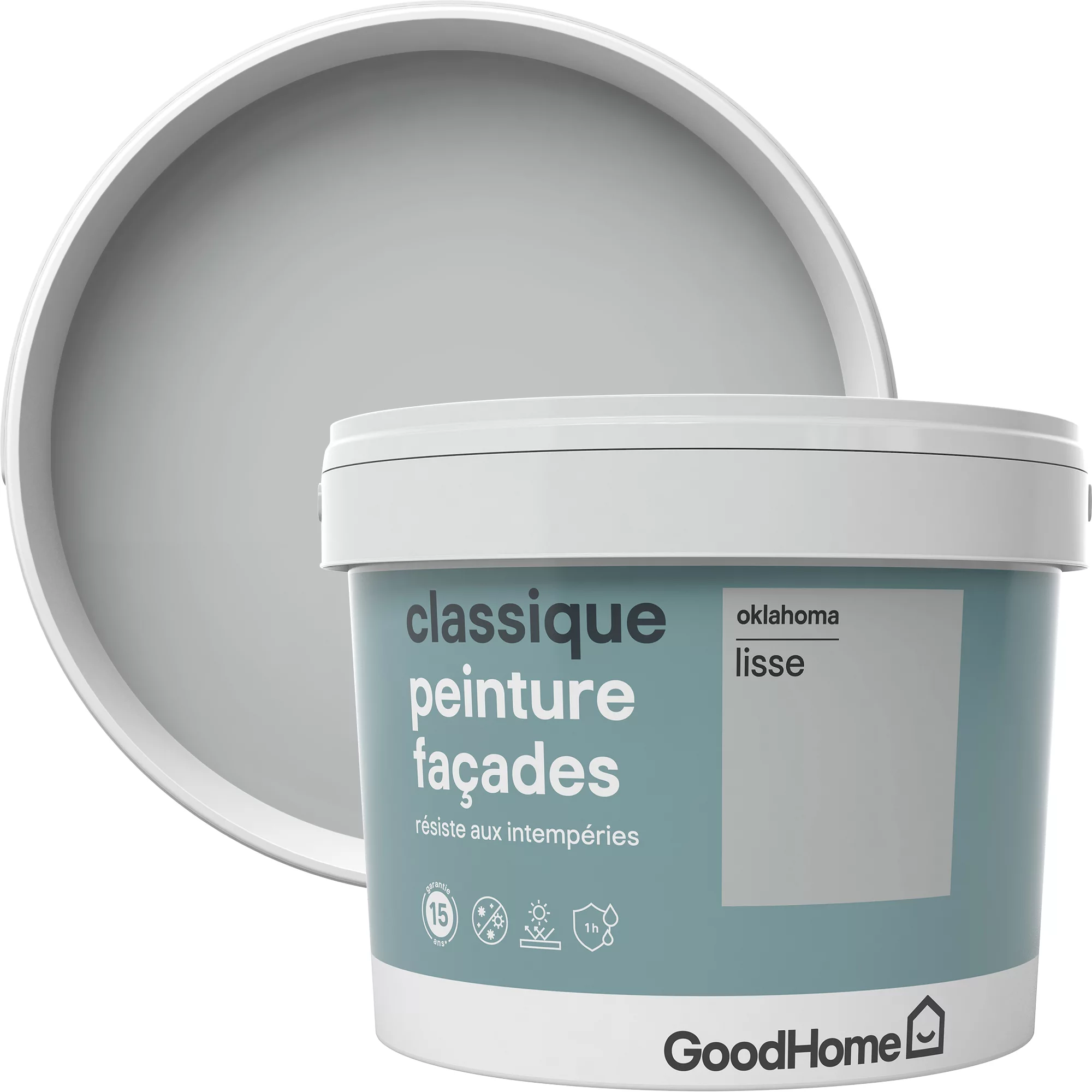 GoodHome Classic Oklahoma Smooth Matt Masonry Paint, 10L - Image 3