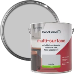 GoodHome Durable Melville Satin Multi-surface Paint, 2L