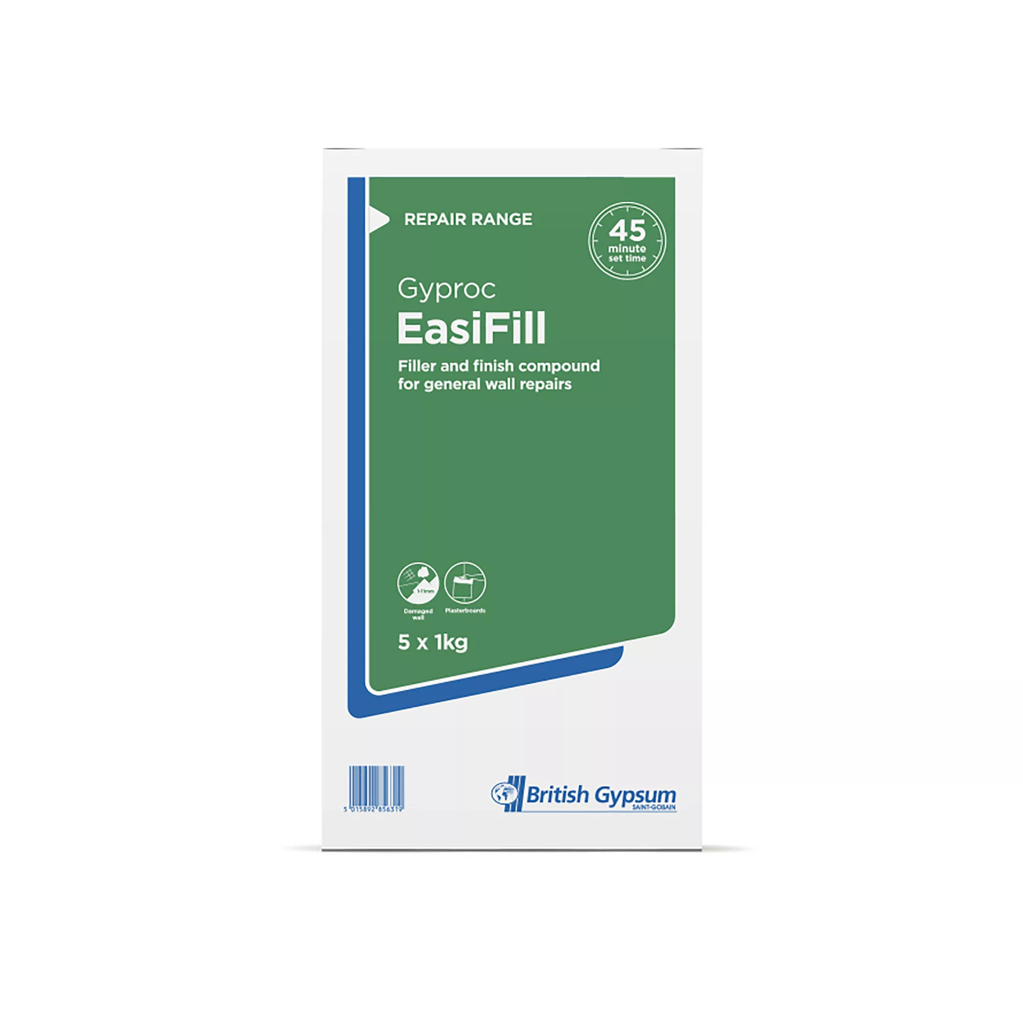Gyproc Easi-fill Powder Filler, 5kg