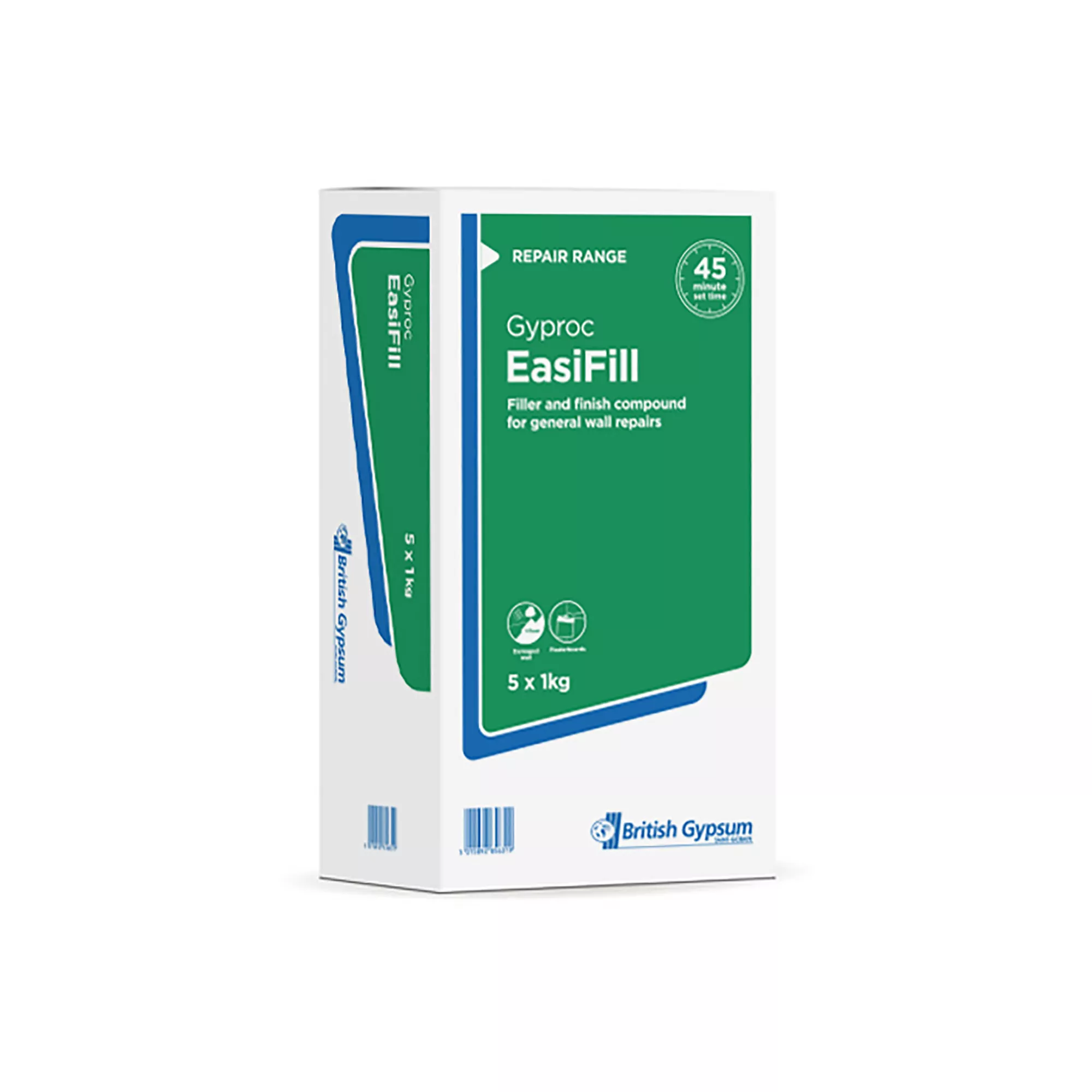 Gyproc Easi-fill Powder Filler, 5kg - Image 2
