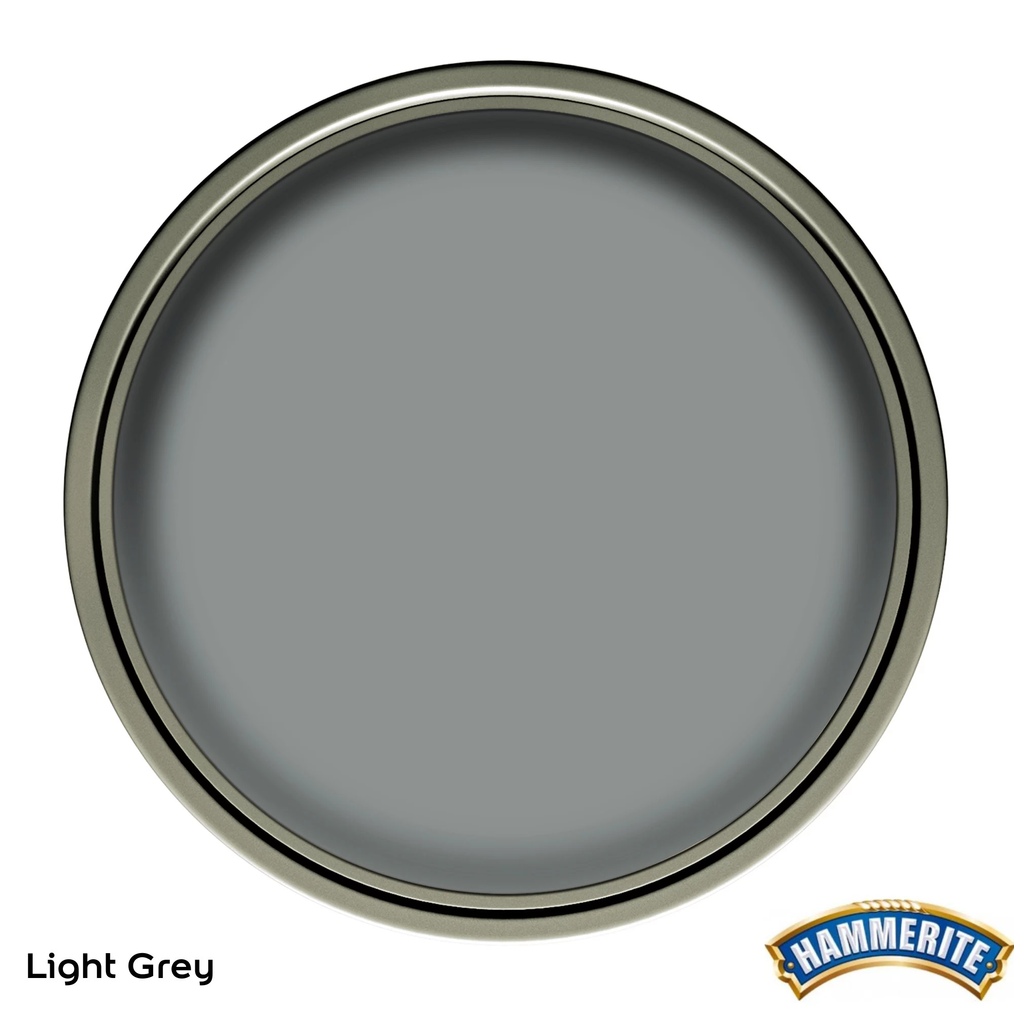 Hammerite Ultima Light Grey Mid Sheen Garden Metal Paint, 750ml Tin - Image 2
