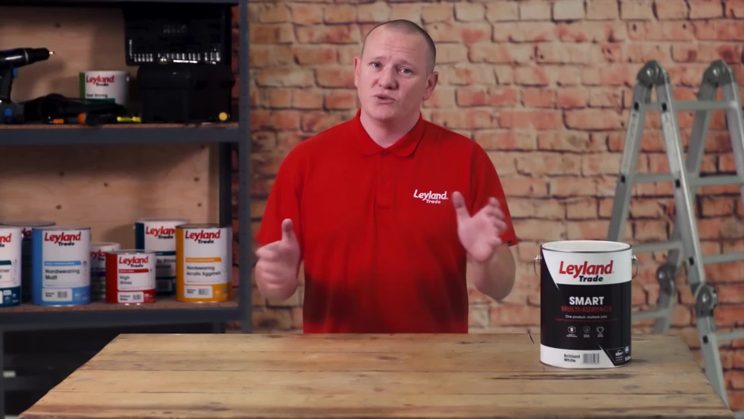 Leyland Trade Smart Light Grey Mid Sheen Multi-surface Paint, 2.5L - Image 2