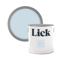 Lick Blue 15 Eggshell Emulsion Paint, 2.5L