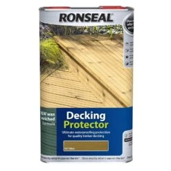 Ronseal Garden Clear Matt Decking Protector, 5L