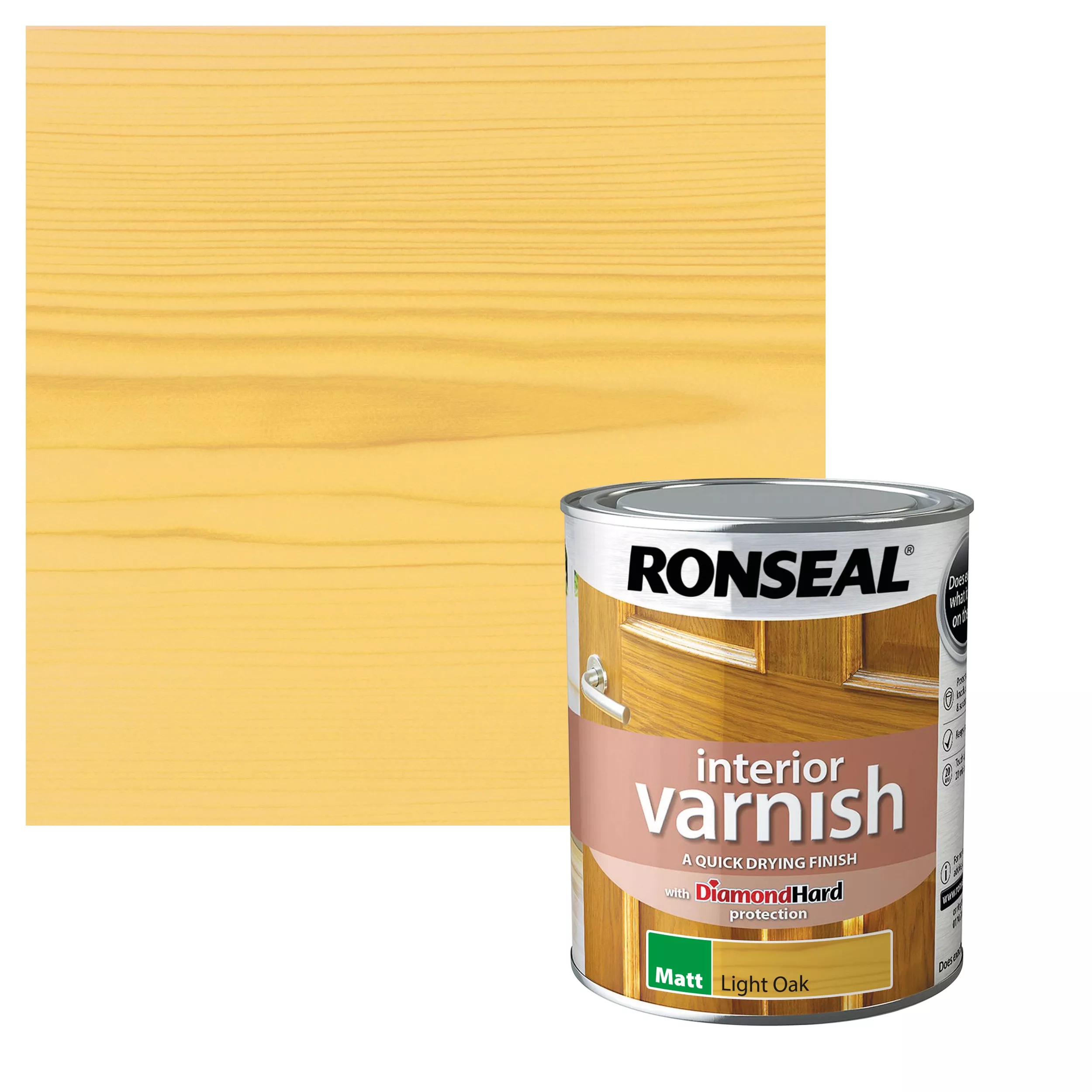 Ronseal Interior Oak Matt Varnish, 750ml - Image 3