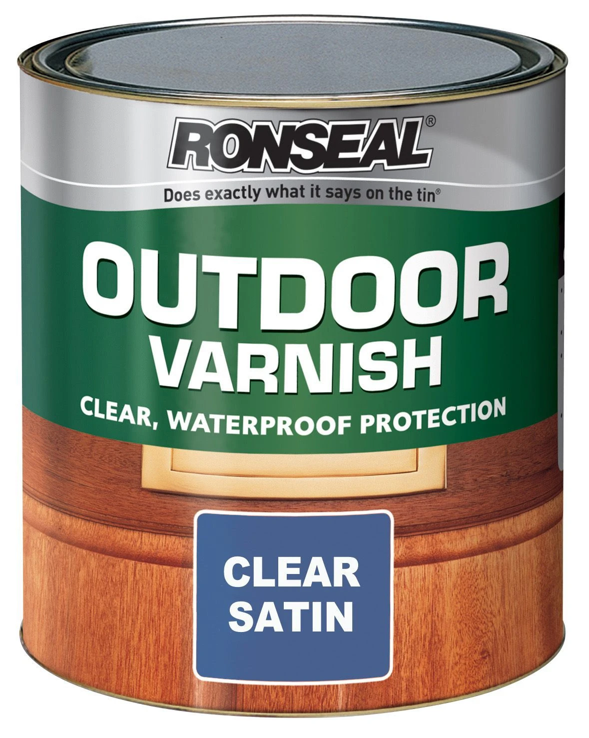 Ronseal Satin Wood Varnish, 0.75L