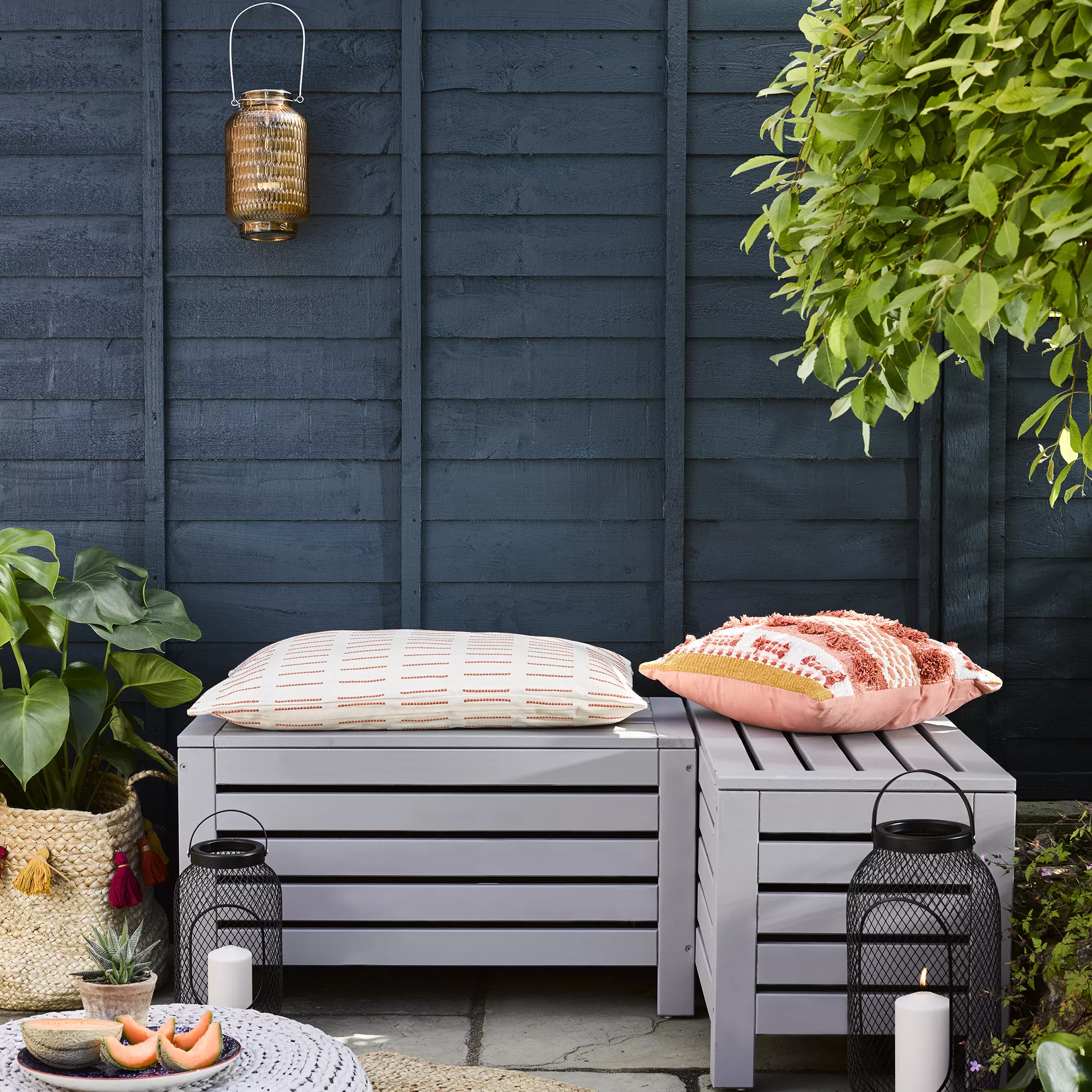 Rust-Oleum Garden Paint Evening Blue Matt Multi-surface Garden Paint, 750ml Tin - Image 4