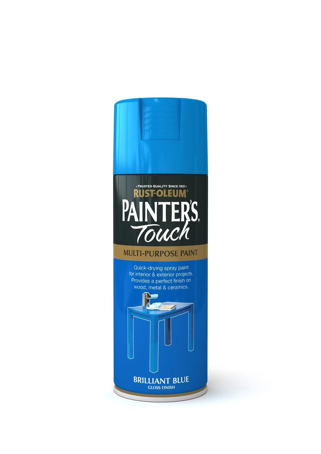 Rust-Oleum Painter's Touch Brilliant Blue Gloss Multi-surface Decorative Spray Paint, 400ml - Image 2