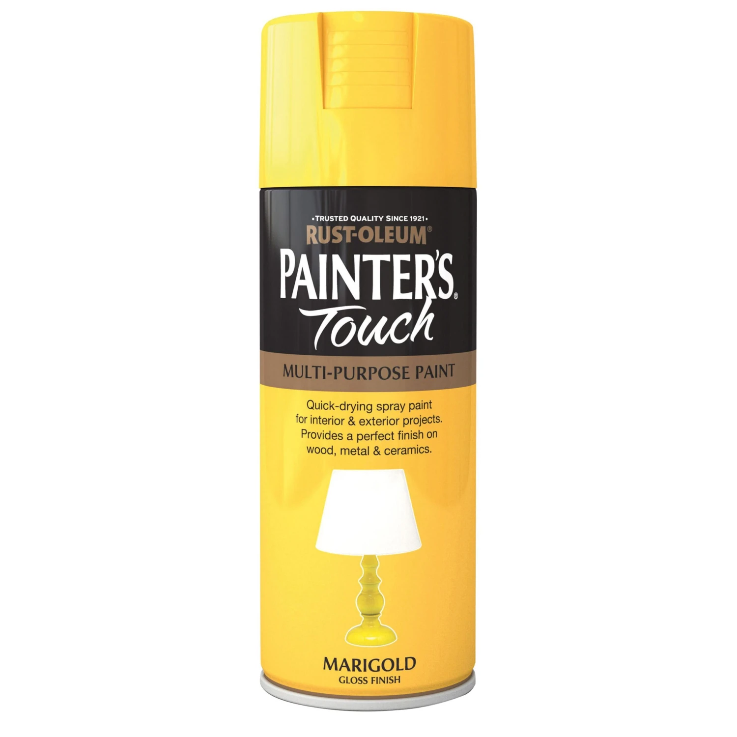 Rust-Oleum Painter's Touch Marigold Gloss Multi-surface Decorative Spray Paint, 400ml - Image 2