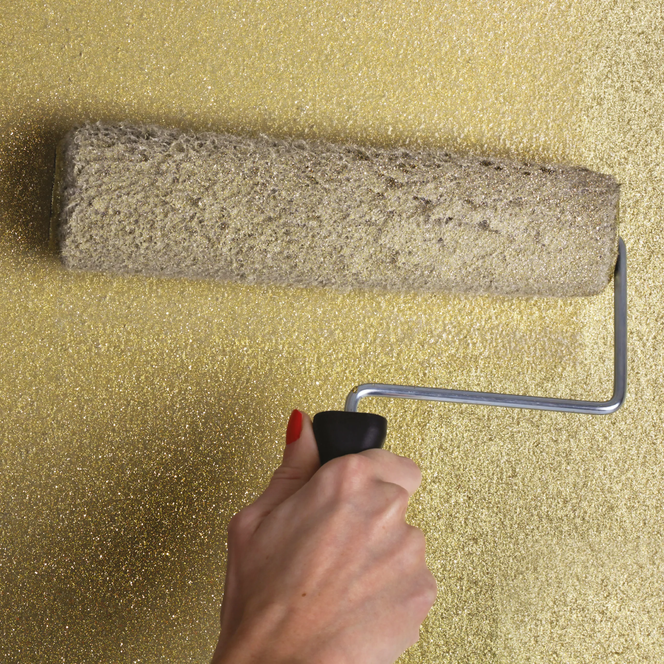 Rust-Oleum Ultra Shimmer Gold Glitter Effect Mid Sheen Multi-surface Topcoat Paint Glitter, 250ml - Image 4