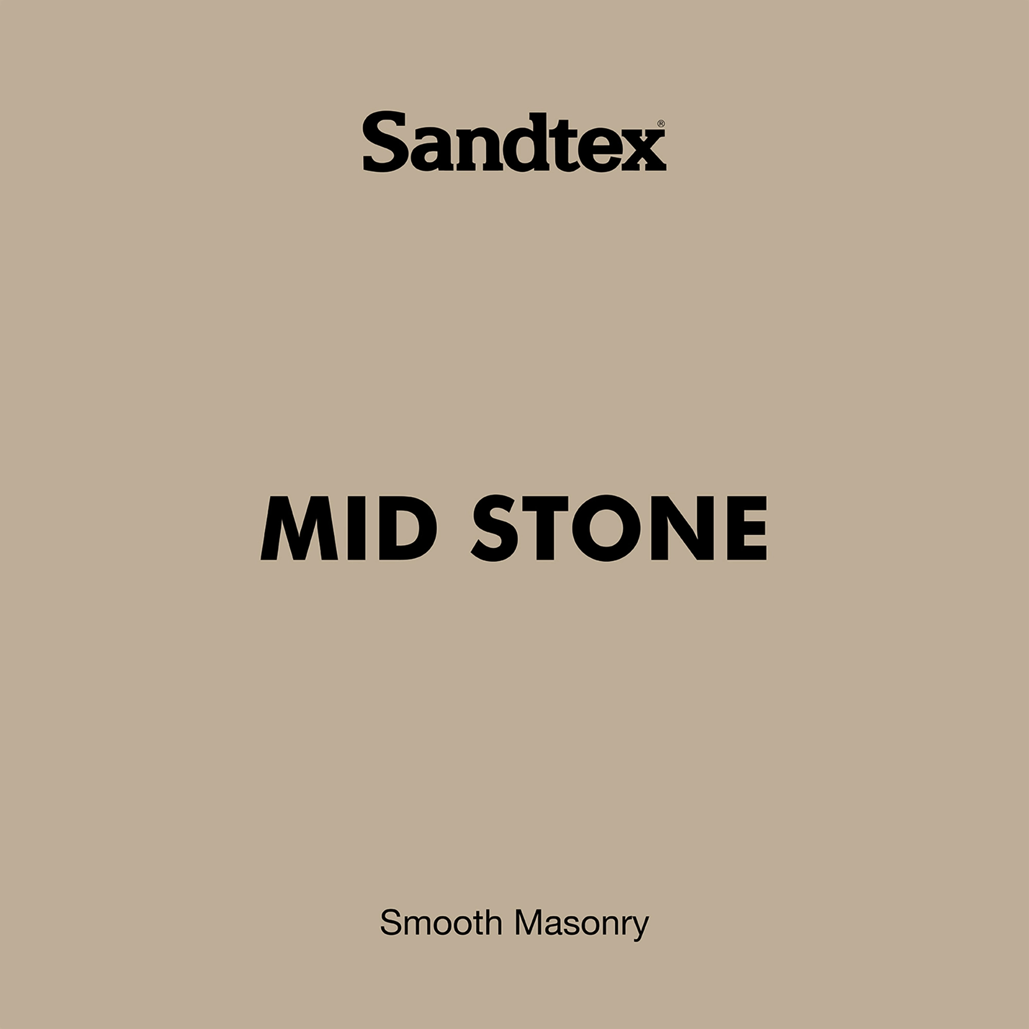Sandtex Ultra Smooth Mid Stone Masonry Paint, 10L - Image 8