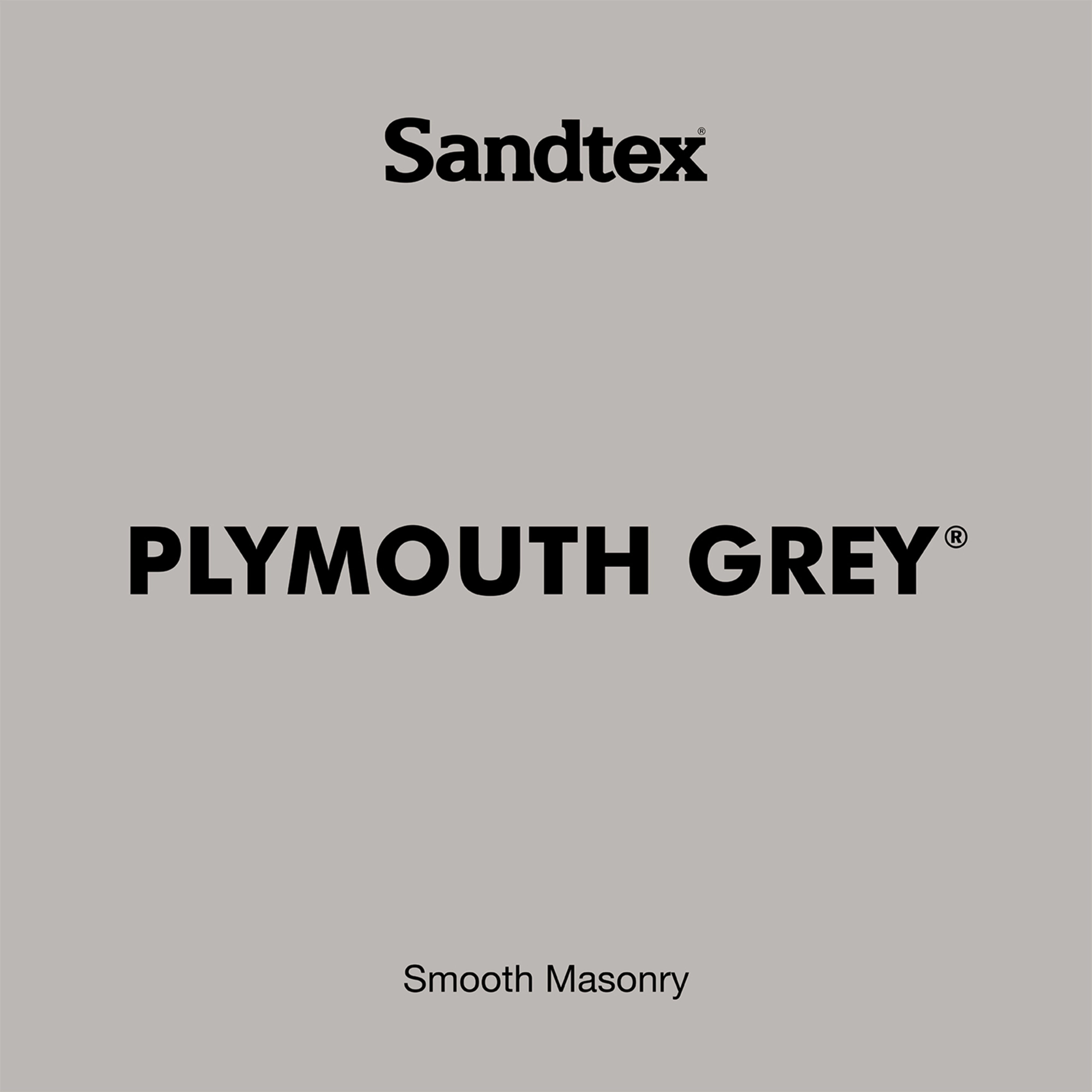 Sandtex Ultra Smooth Plymouth Grey Masonry Paint, 5L - Image 9