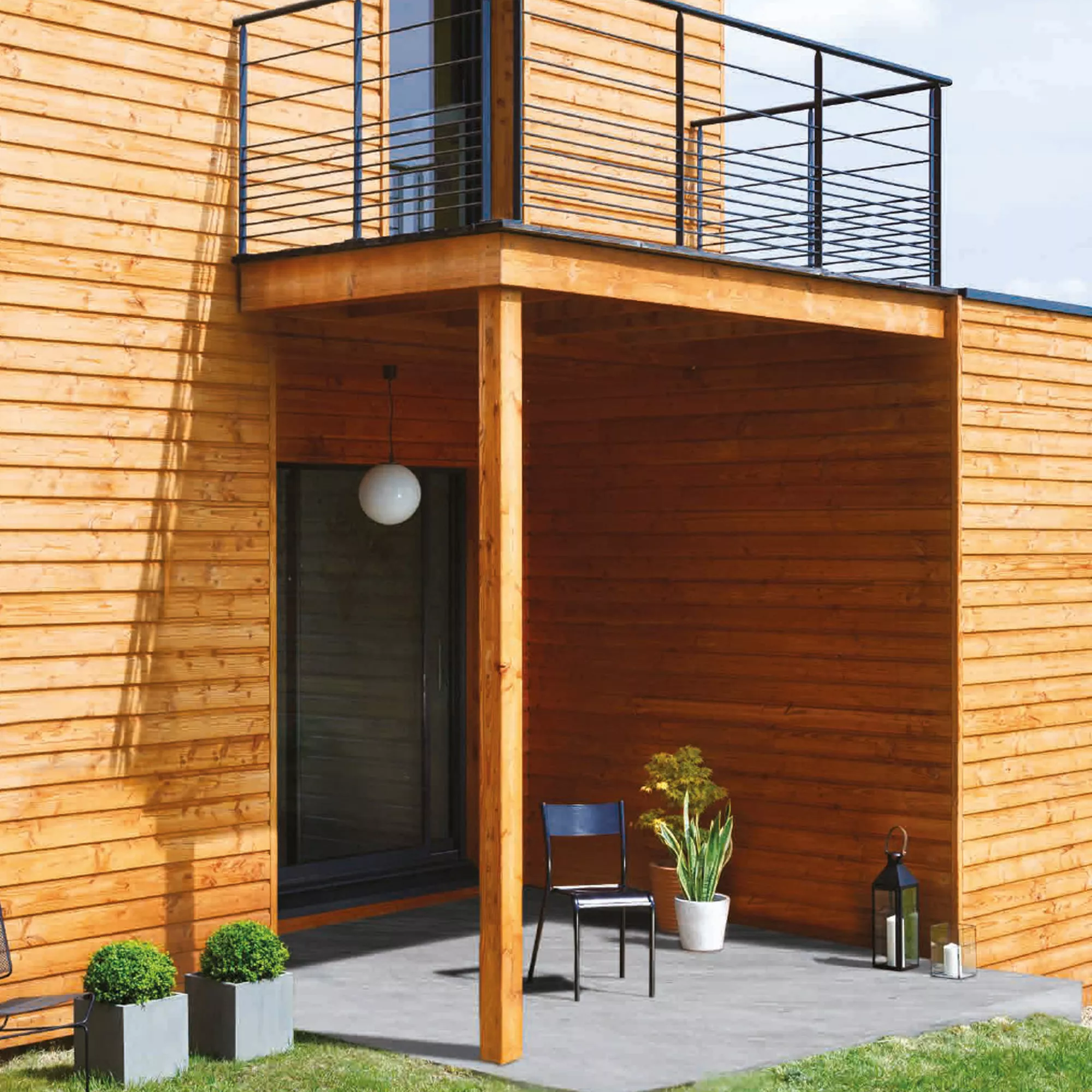 V33 High Protection Light Oak Mid Sheen Wood Stain, 2.5L - Image 4